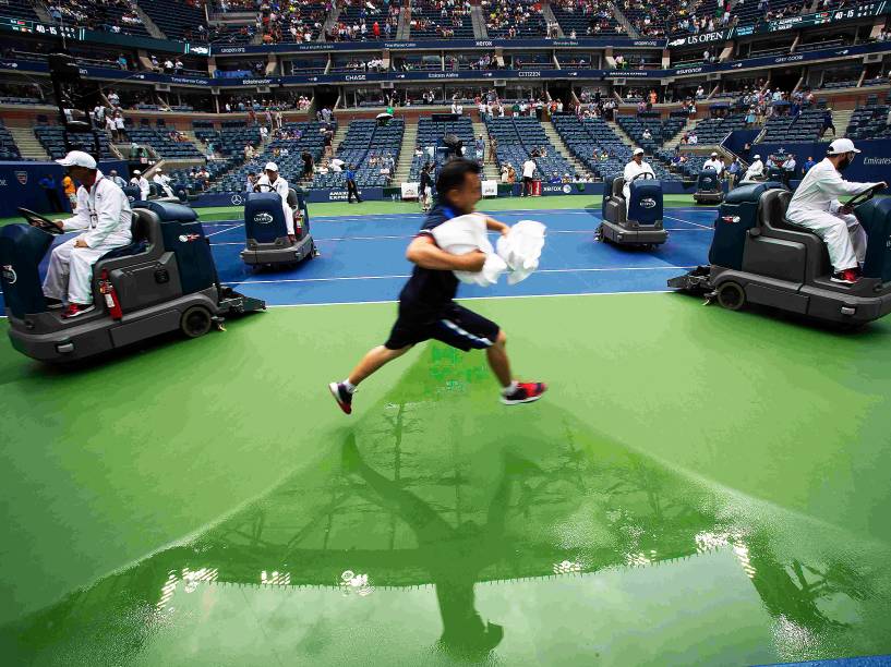 Partida interrompida devido a chuva no décimo primeiro dia do US Open 2015