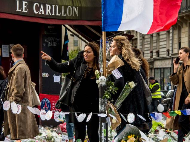 VEJA na cobertura dos atentados de Paris - Fotos Eric Garault