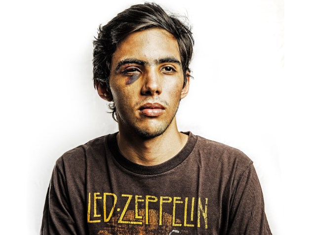 Jose Ribas, estudante de Caracas que foi linchado por Colectivos dentro da universidade - 08/04/2014
