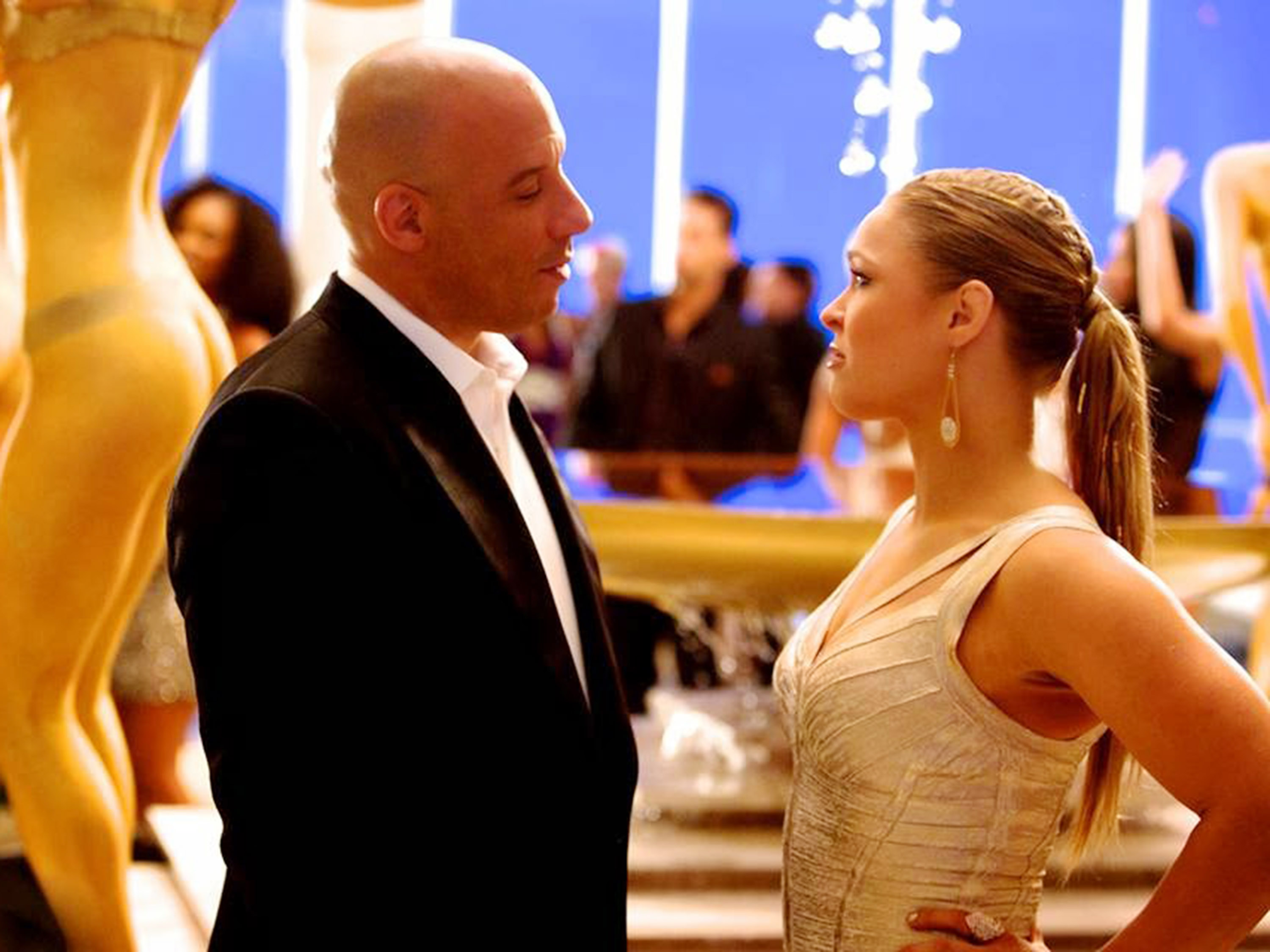 Vin Diesel e Ronda Rousey