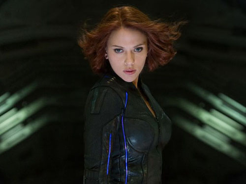 Scarlett Johansson reprisa o papel de Viúva Negra em 'Os Vingadores: A Era de Ultron'​