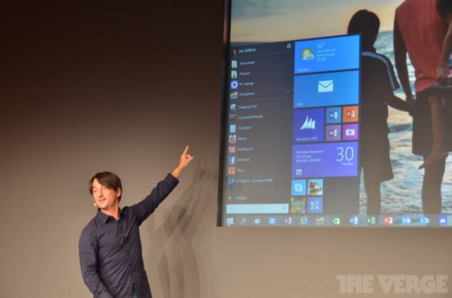 Apresentação do Windows 10, novo sistema operacional da Microsoft