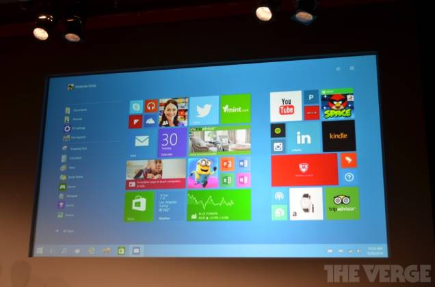 Windows 10 terá uma loja única de apps para todos os dispositivos com o sistema