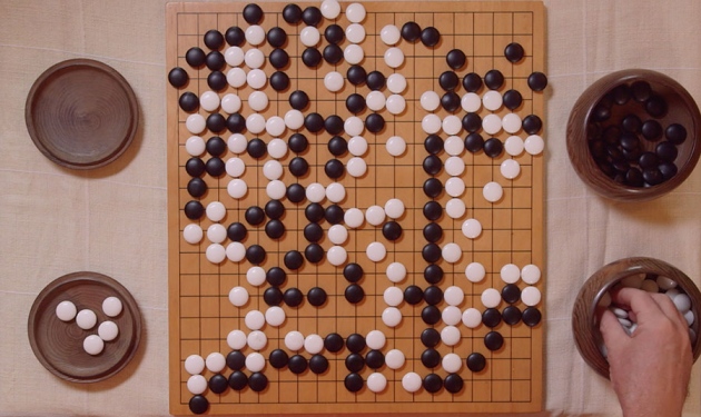 Jogo oriental Go, popular na Ásia