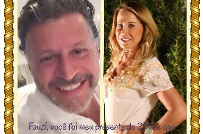 Foto: Zilu Camargo assumiu namoro com o empresário Marco Antônio