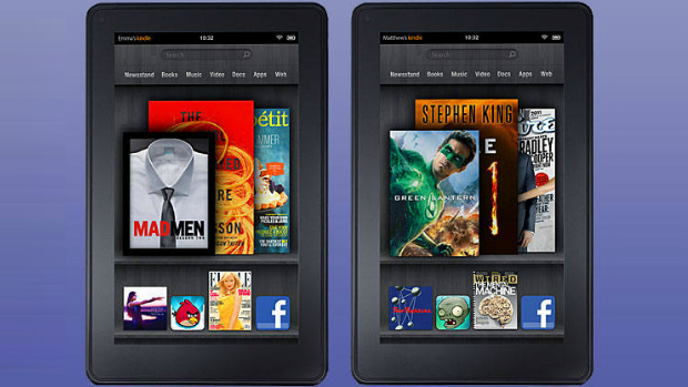 O Kindle Fire é um tablet básico, com tela de 7 polegadas e o sistema Android, do Google