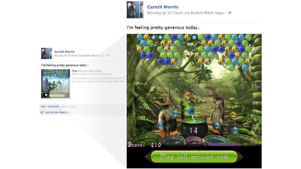 Usuários do Facebook poderão brincar com jogos sociais sem instalar  aplicativos ou ajustar permissões