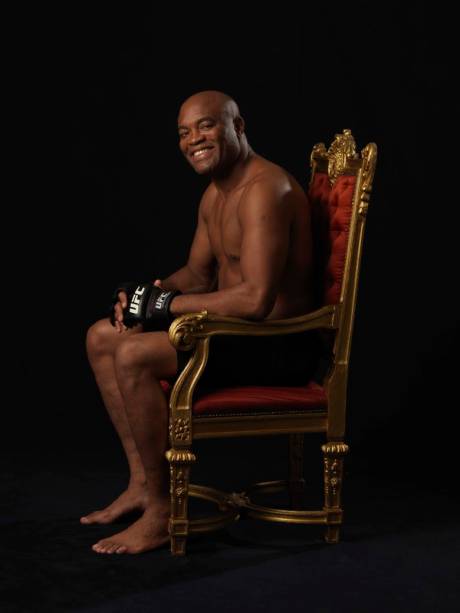 Anderson Silva, campeão do UFC, em sessão de fotos exclusiva para VEJA, em 2012