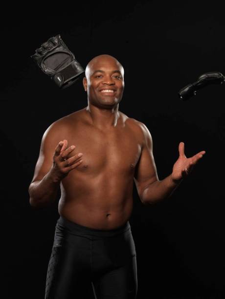 Anderson Silva, campeão do UFC, em sessão de fotos exclusiva para VEJA, em 2012
