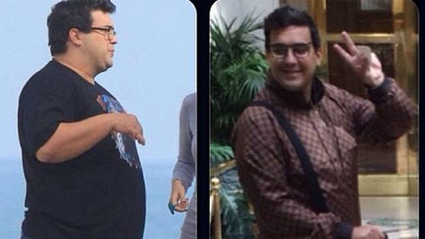 André Marques compara fotos de antes e depois de cirurgia que o fez perder mais de 50 quilos