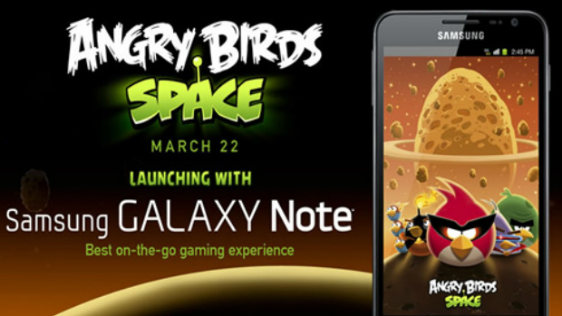 Versão de Angry Birds no espaço sideral será apresentado ao público no Galaxy Note