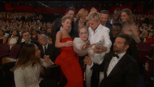Selfie no Oscar 2014