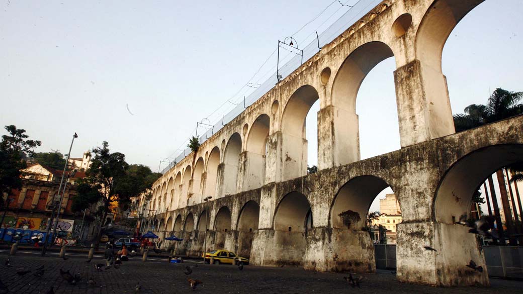 Arcos da Lapa no Rio de Janeiro