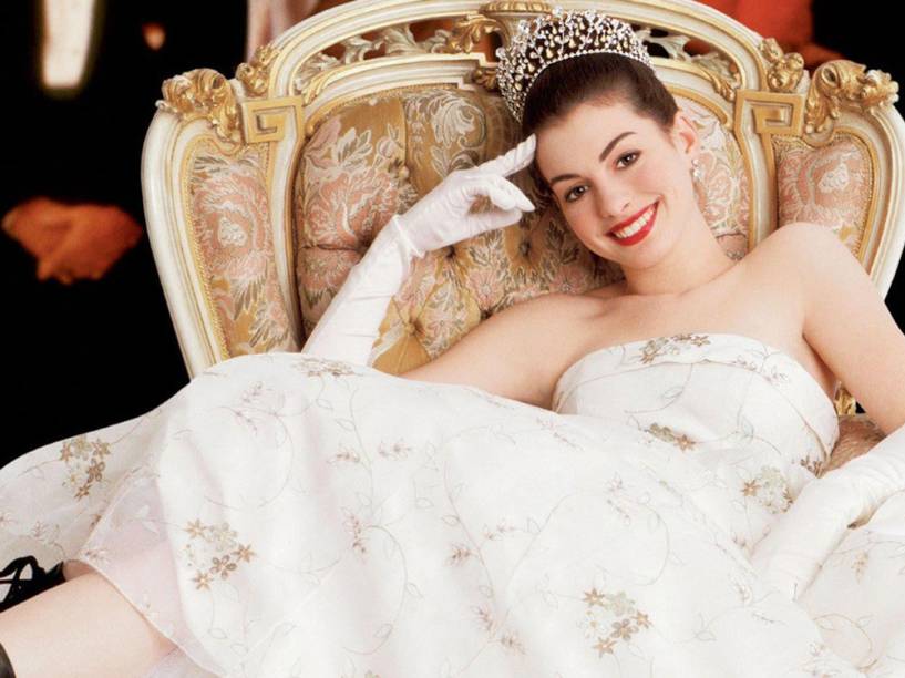 Anne Hathaway no filme O Diário da Princesa