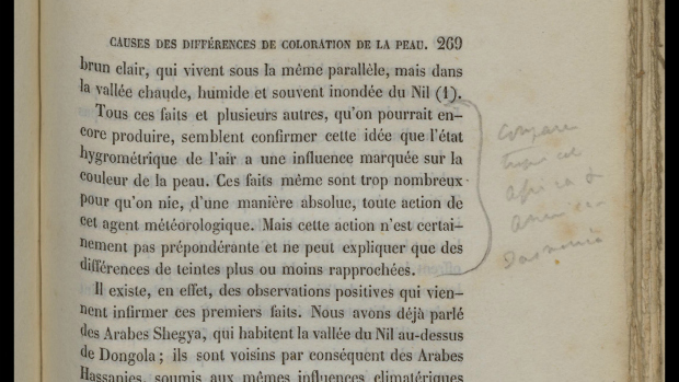 Anotações em livros da biblioteca de Charles Darwin recebem atenção especial em projeto.