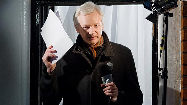 Assange está isolado na embaixada de Quito em Londres desde 19 de junho