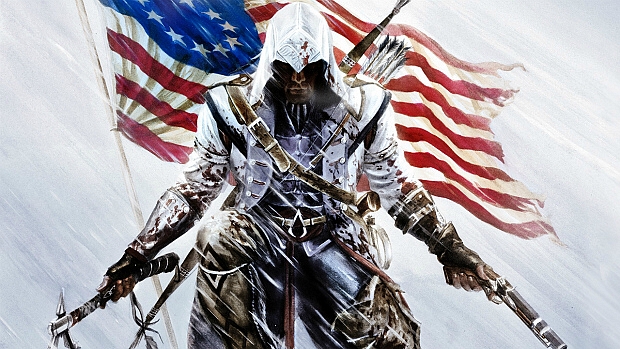 Assassins Creed III, game passado em meio à Revolução Americana, foi prometido em português