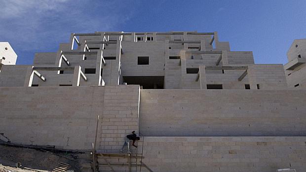 Construção de uma colônia em Jerusalem Oriental; Israel aprovou a construção de mais 78 casas