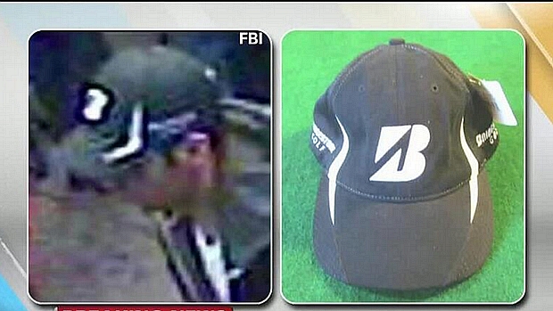 Imagem da polícia mostra que boné usado pelo suspeito morto é semelhante ao que aparecia nas fotos