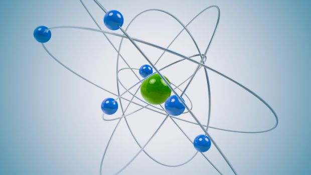 Elétrons são partículas com carga elétrica negativa que orbitam o núcleo de um átomo