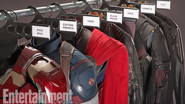 Vestimentas dos personagens do filme Vingadores 2 - A Era de Ultron