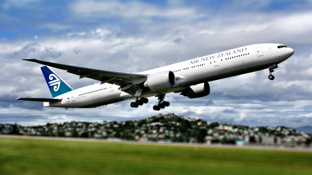 Avião da Air New Zealand