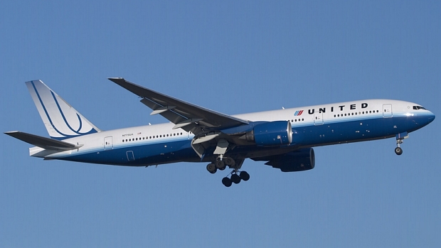 Avião da United Airlines