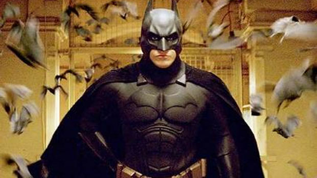 Christian Bale é Batman no cinema