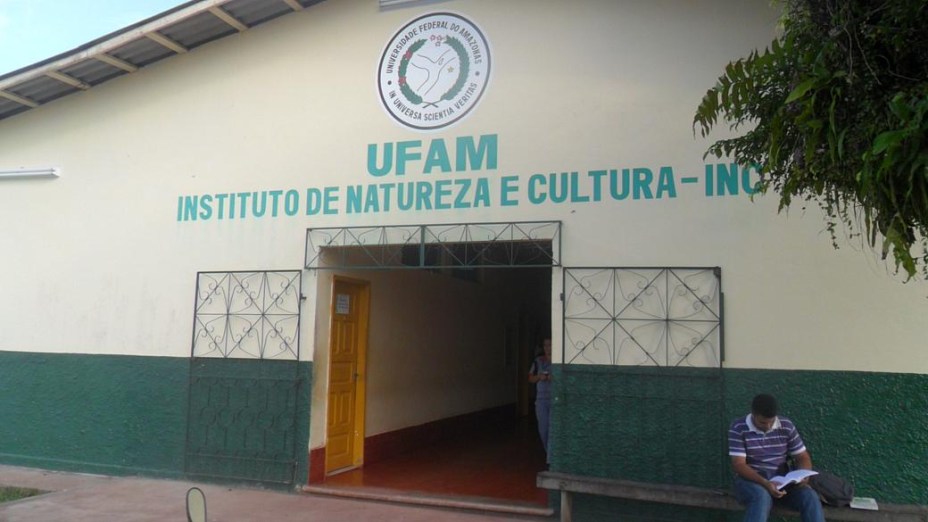 Entrada do campus de Benjamin Constant da Universida Federal do Amazonas (Ufam)