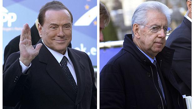 Para imprensa italiana, eleição será disputada por Berlusconi e Monti