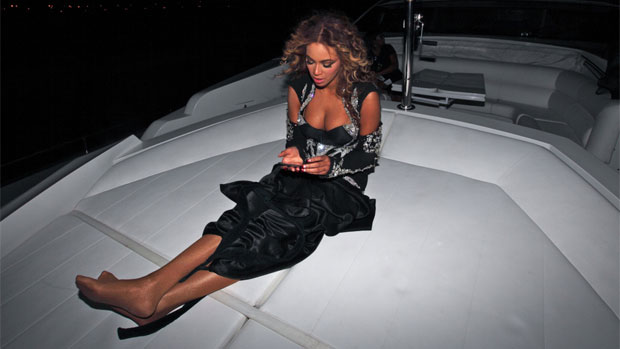 Beyoncé adora postar fotos pessoais na internet