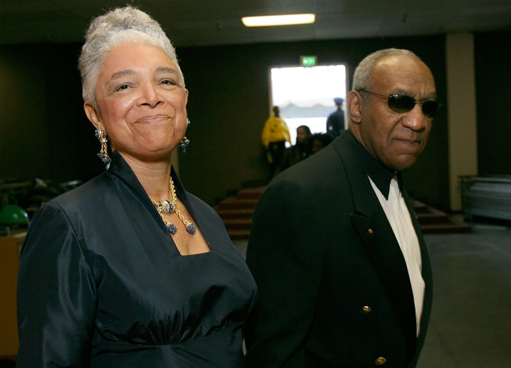 Bill Cosby e sua esposa Camille O. Cosby em Los Angeles, em 2007