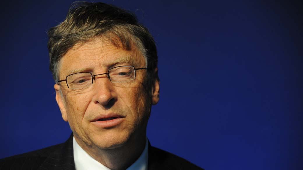 Bill Gates, fundador da Microsoft, lidera o ranking, com a fortuna de US$ 79,2 bilhões