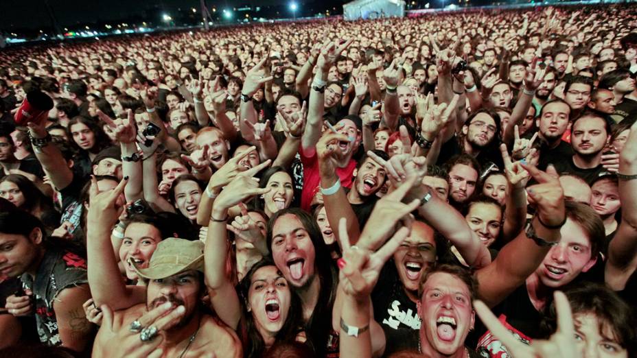 Apresentação do Black Sabbath em São Paulo