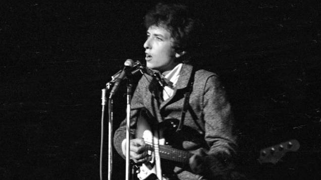Bob Dylan se apresenta em Nova York, 1966