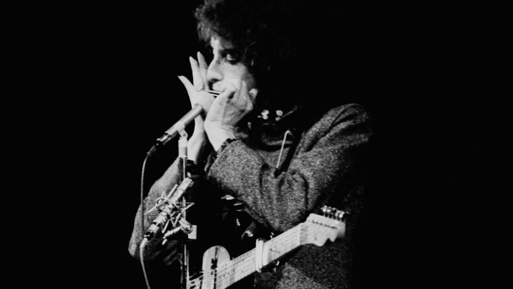 Bob Dylan se apresenta na Su&eacute;cia, 1966