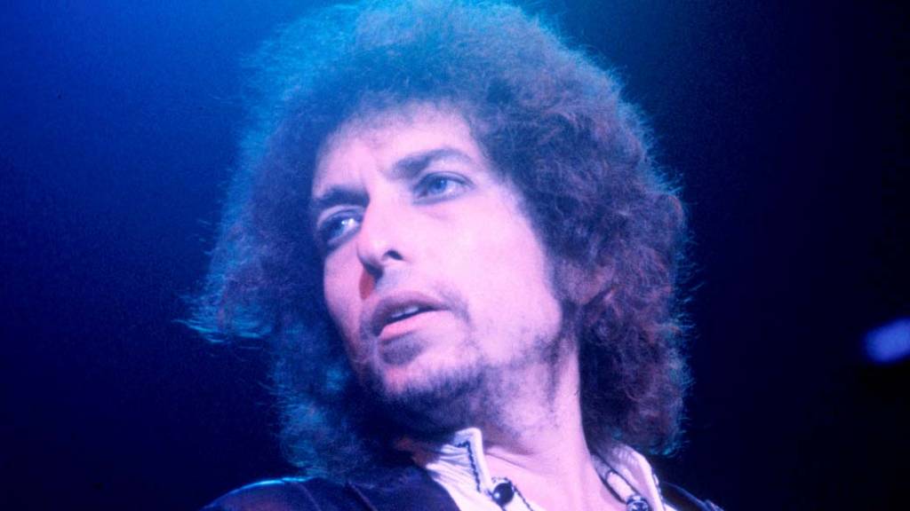 Bob Dylan se apresenta em Oakland, Calif&oacute;rnia, 1978