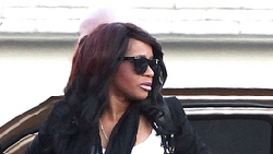 Bobbi Kristina, filha da cantora Whitney Houston Bobbi Kristina, filha da cantora Whitney Houston