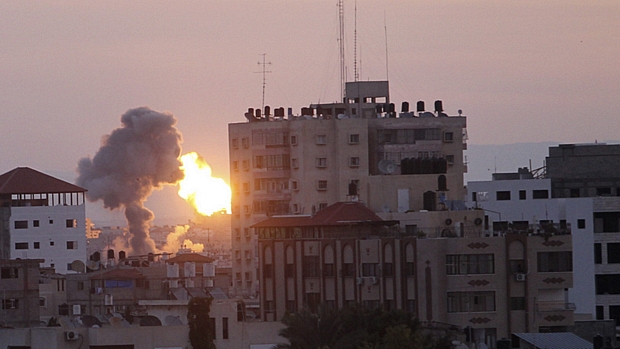 Bombardeios israelenses duraram toda a noite na Faixa de Gaza