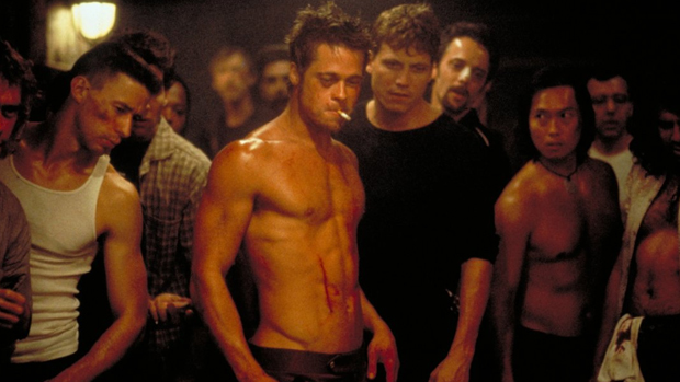 Brad Pitt em Clube da Luta, 1999
