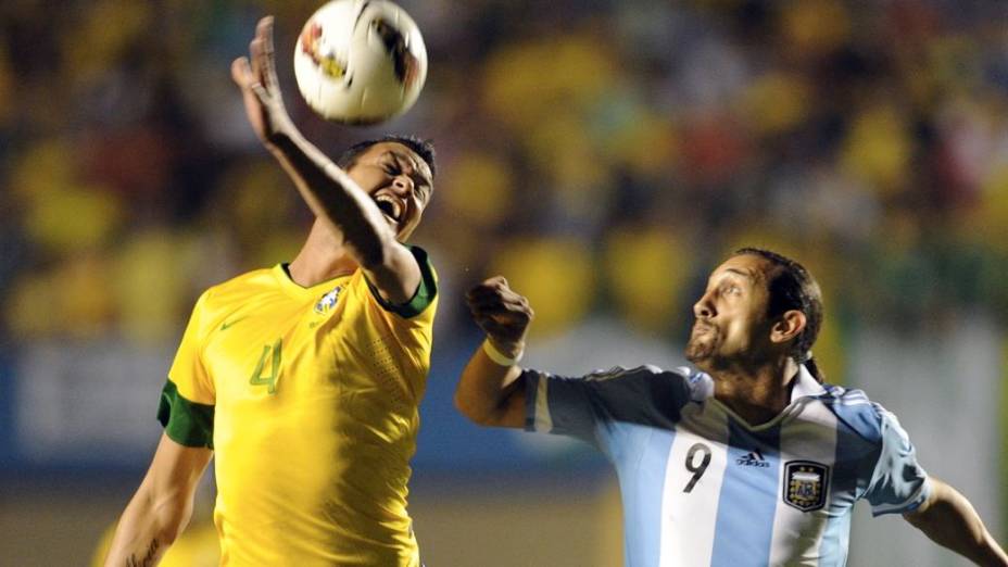 Brasil x Argentina pelo Superclássico das Américas 2012, em Goiânia