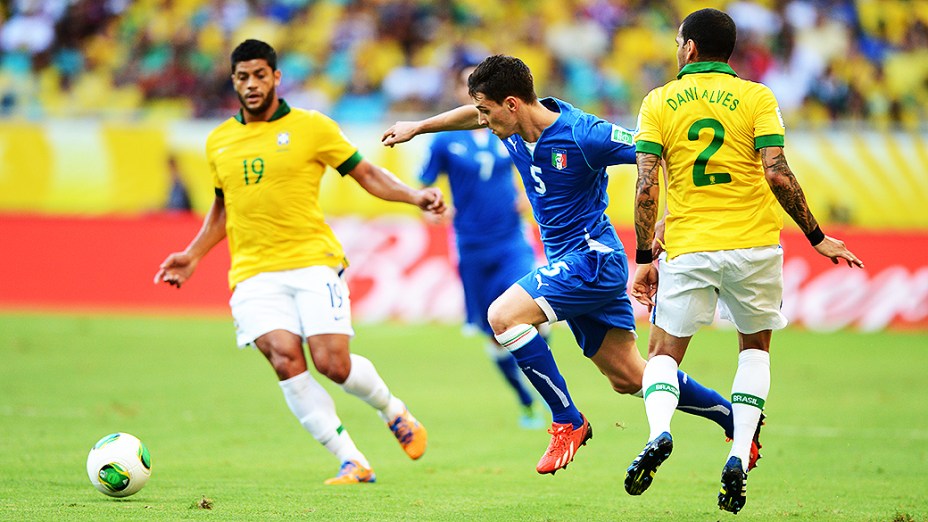 Brasil enfrenta a Itália pela Copa das Confederações