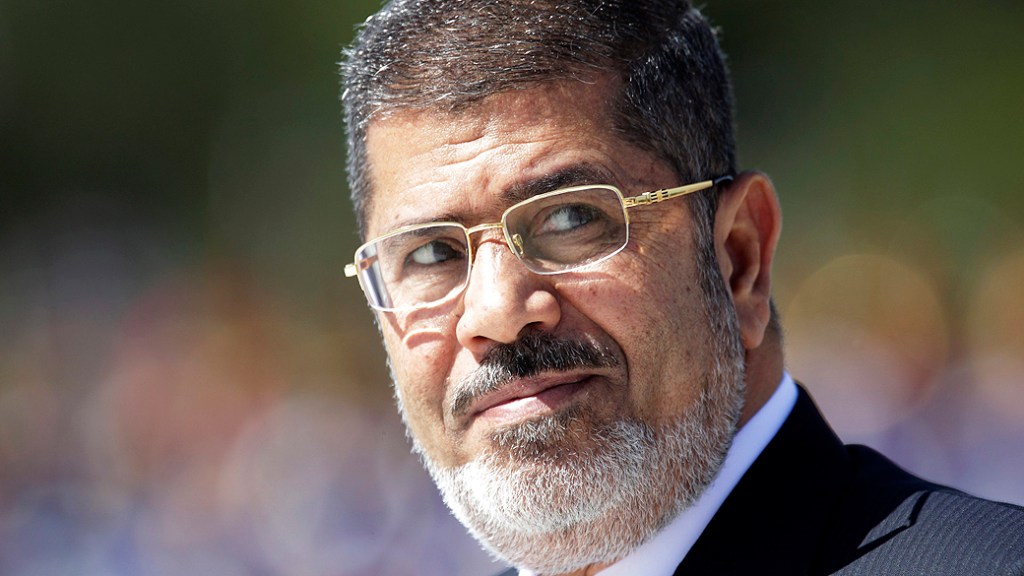 O presidente deposto do Egito, Mohamed Mursi