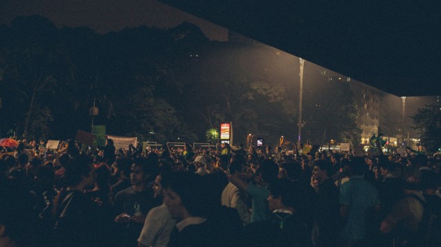 São Paulo - Avenida Paulista tem marcha pacífica nesta quinta-feira (20)