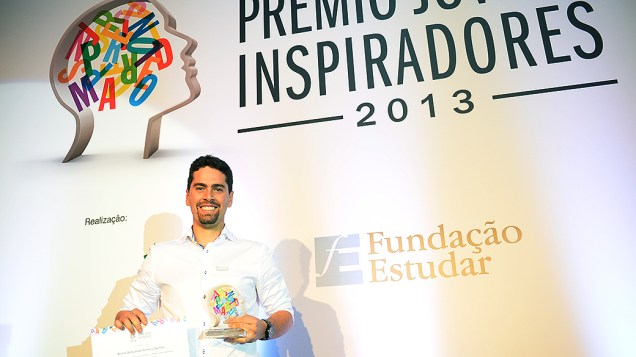 Bruno Santos foi um dos vencedores do Prêmio Jovens Inspiradores