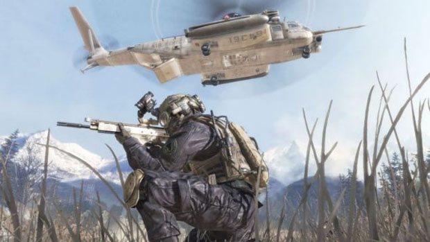 Tela do novo lançamento da EA, 'Call Of Duty: Black Ops'