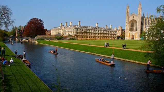 Universidade de Cambridge, na Grã-Bretanha - 7º lugar no ranking do THE