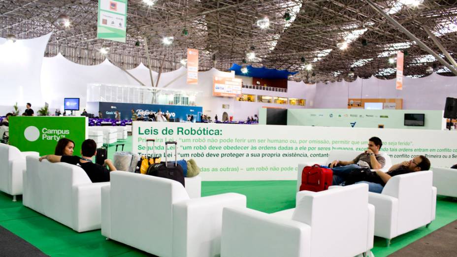 Campus Party no Parque Anhembi, São Paulo
