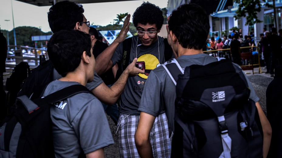 Abertura 6º edição da Campus Party Brasil, encontro para entusiasta da tecnologia que ocorre anualmente, que acontece entre 28 de fevereiro e 03 de janeiro, no Anhembi Parque, em São Paulo