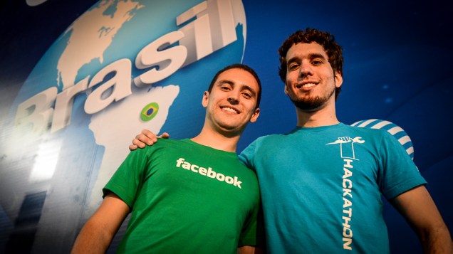 Artur Souza e Guilherme de Napoli na Campus Party 2013